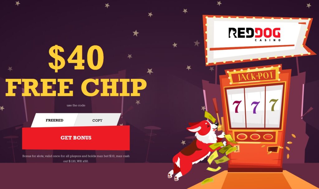 Red Dog Casino $40 No Deposit Bonus Codes